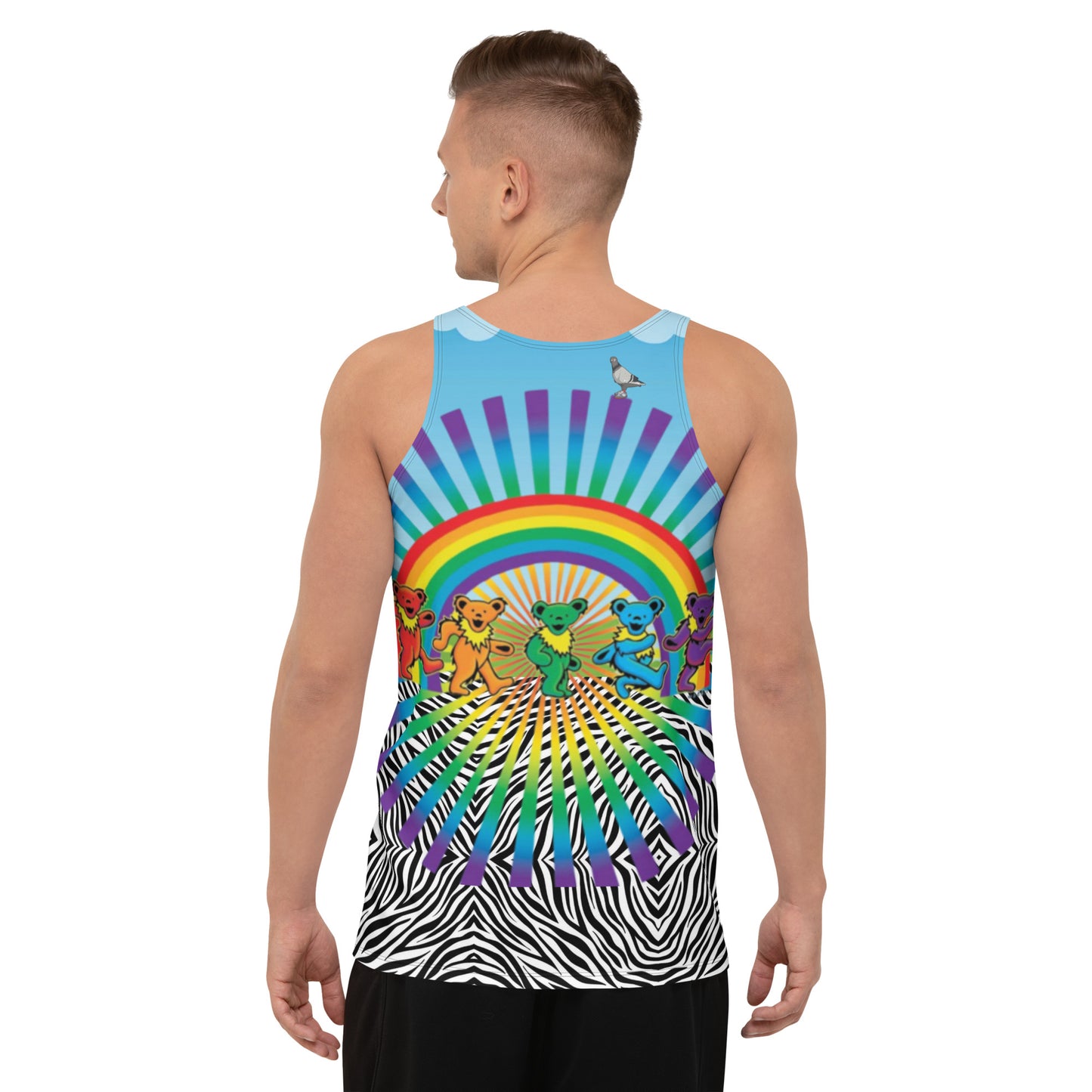 What the Strawberry Cough Pigeon Tank Top