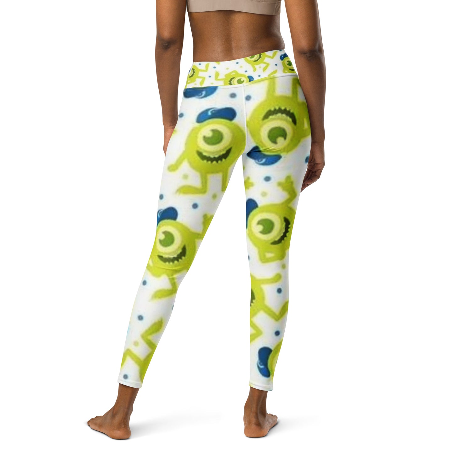 Monsters in College Yoga Leggings