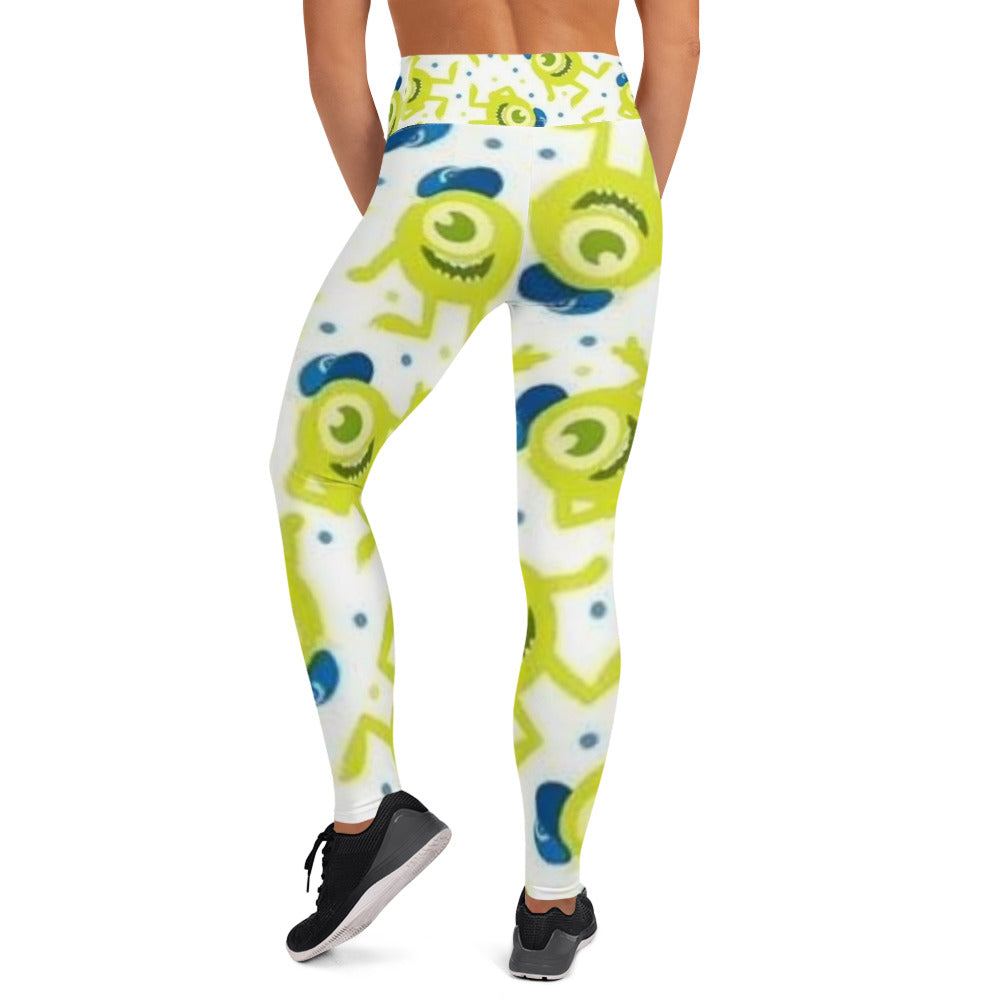 Monsters in College Yoga Leggings