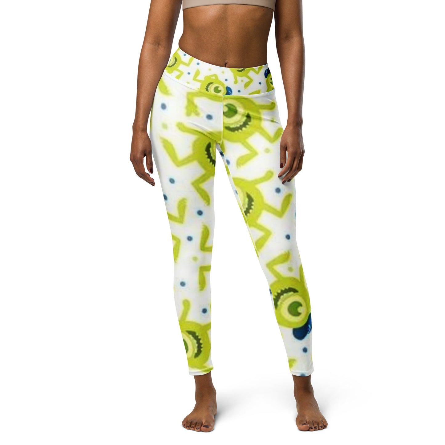 Monsters in College Yoga Leggings