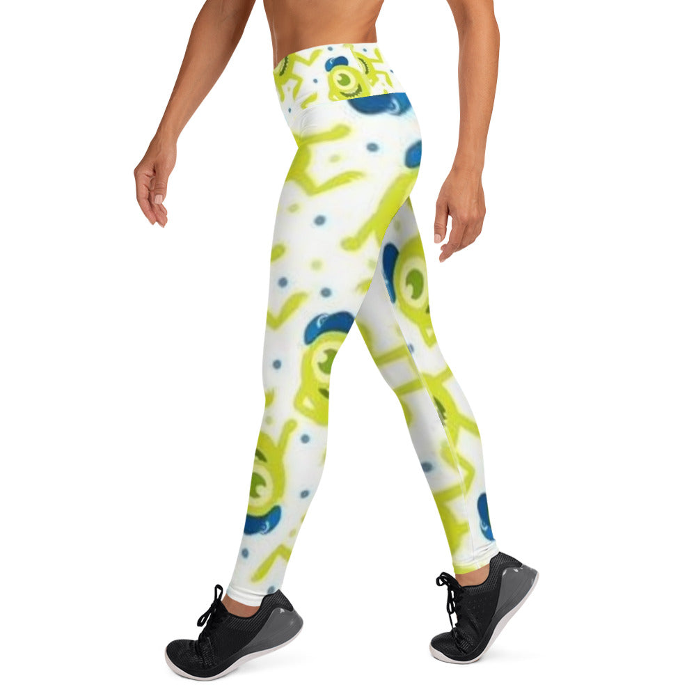 Monsters in College Yoga Leggings