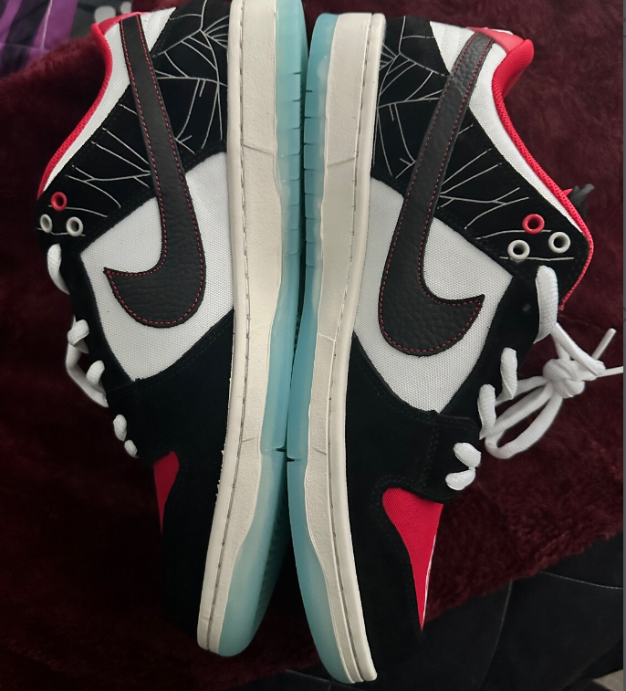 Dunks Custom Spider-Man Miles Spider Verse Shoes