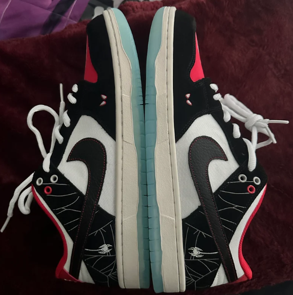 Dunks Custom Spider-Man Miles Spider Verse Shoes